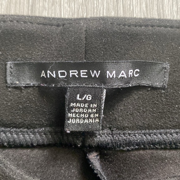 Andrew Marc faux velvet pants - Picture 2 of 3